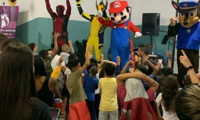 Evento gratuito de 9 a 11 de outubro traz brinquedos, shows, distribuição de doces e personagens para animar o público infantil.