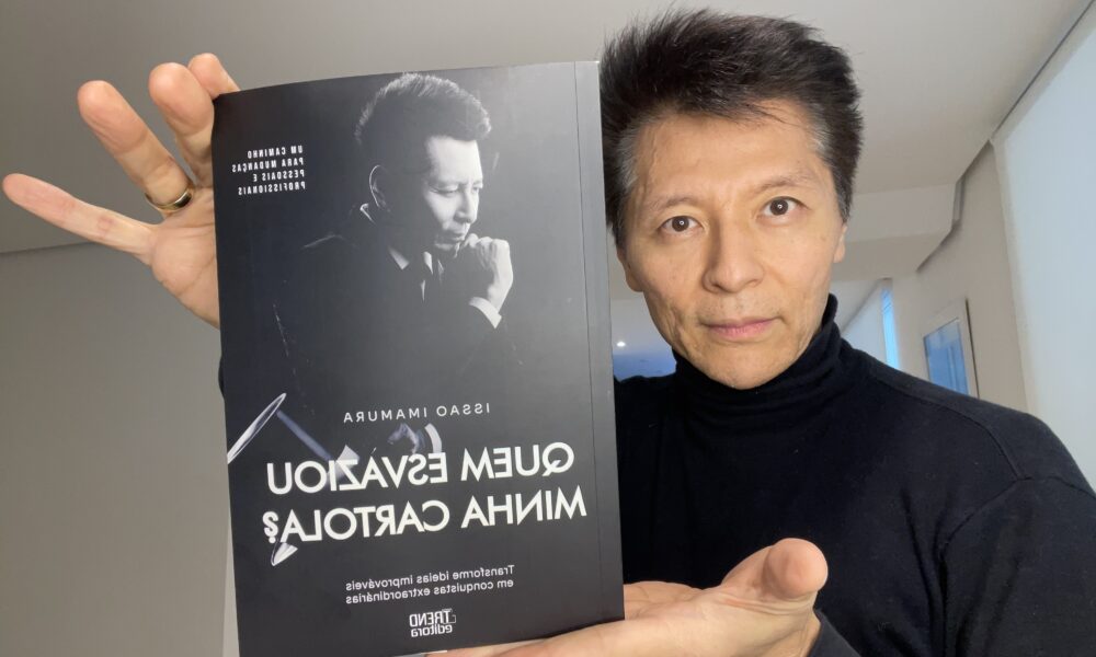 Quem Esvaziou Minha Cartola?” de Issao Imamura é lançado em 23 de novembro de 2025 com sessão de autógrafos em São Paulo